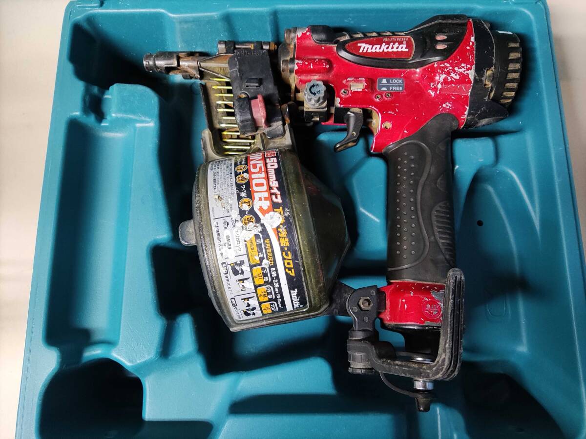 makita マキタ 50㎜高圧エア釘打 AN510H拍卖