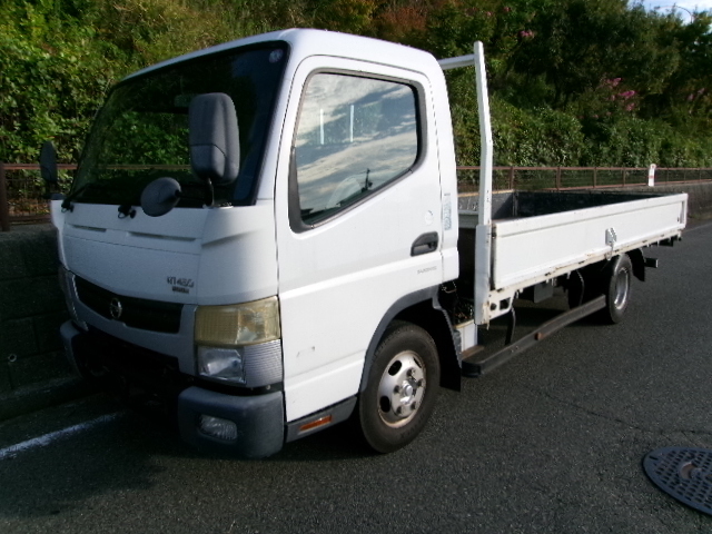 H26年式☆NT450アトラス・キャンター☆ワイドロング☆平ボディ☆ETC☆オートマ☆4P10☆積載2000kg☆ディーゼル車☆予備検査付拍卖