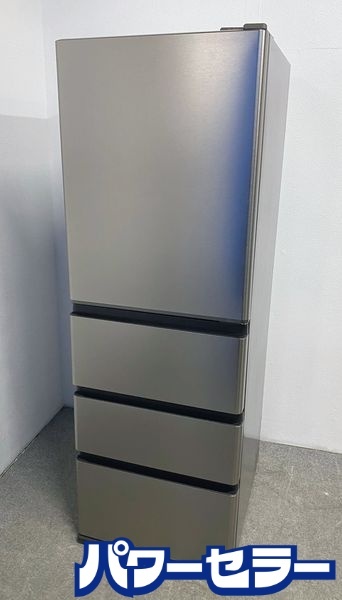 高年式 2024年製 AQUA/アクア 4ドア冷蔵冷凍庫 433L 右開き AQR-V43R(S) 大容量冷凍室 チタンシルバー 中古家電 店頭引取歓迎 uR10180拍卖