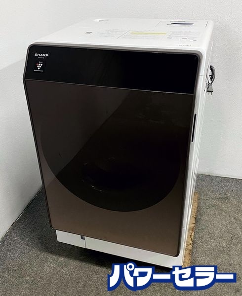 高年式!2024年製! シャープ SHARP ドラム式洗濯乾燥機 ES-FA1B-TL 洗濯11kg/乾燥6kg 左開き 中古家電 店頭引取歓迎 yR10143拍卖