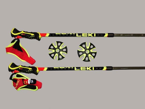 LEKI・レキ「無段階伸縮式VENOM VARIO3Dカーボンケブラー」24年送料込拍卖