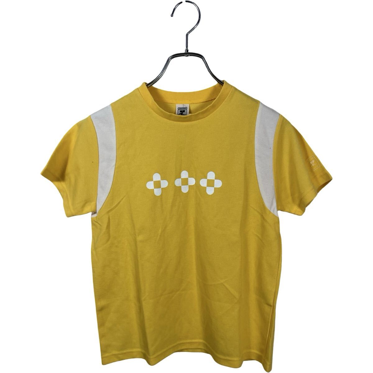 美品 courreges クレージュ レディース イエロー 半袖tシャツ トップス カットソー拍卖