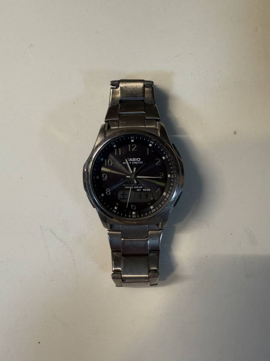 CASIO Wave Ceptor タフソーラー 時計 動作品拍卖