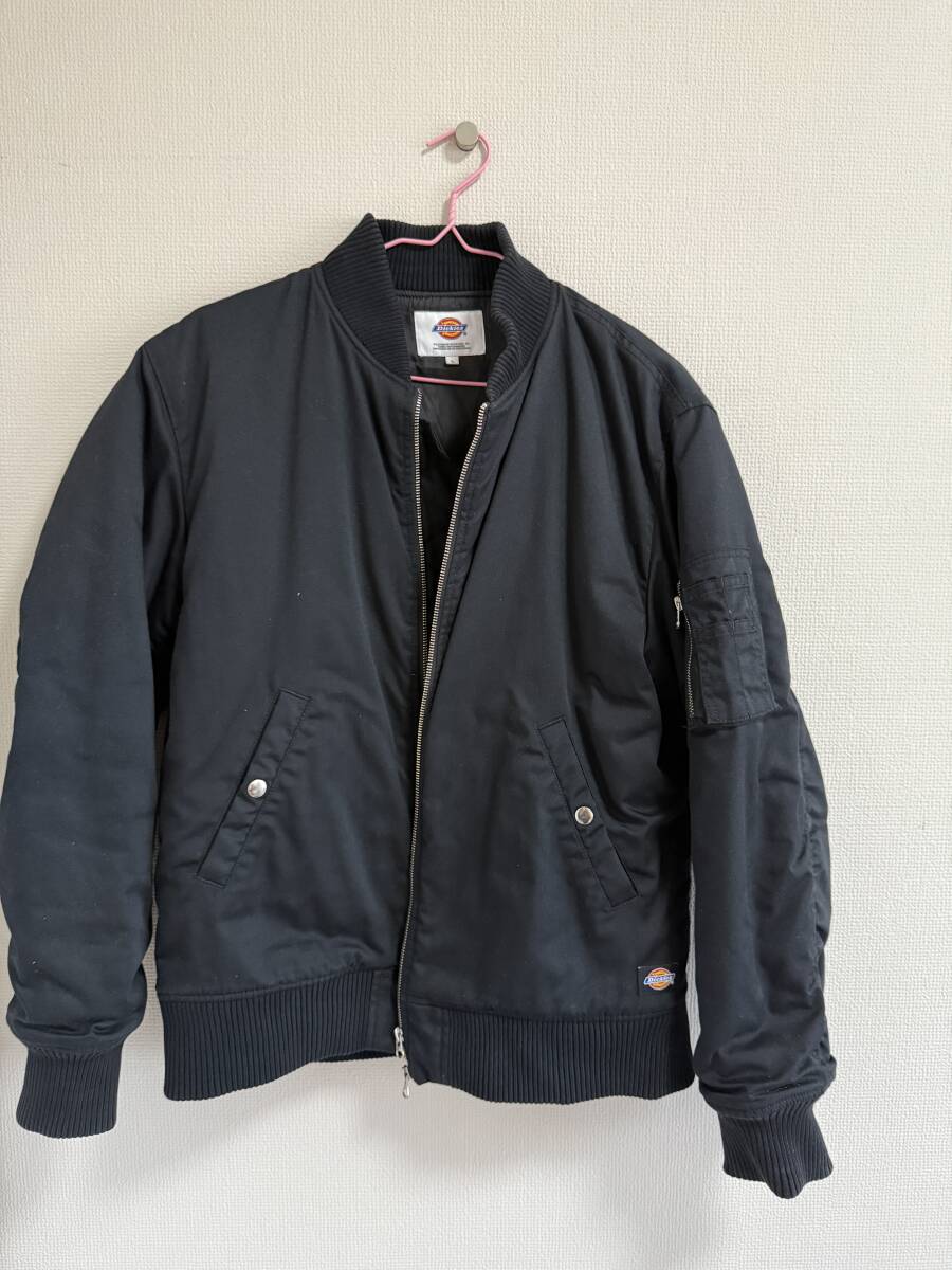 DICKIES フライトジャケット/L/ポリエステル/ブラック/拍卖