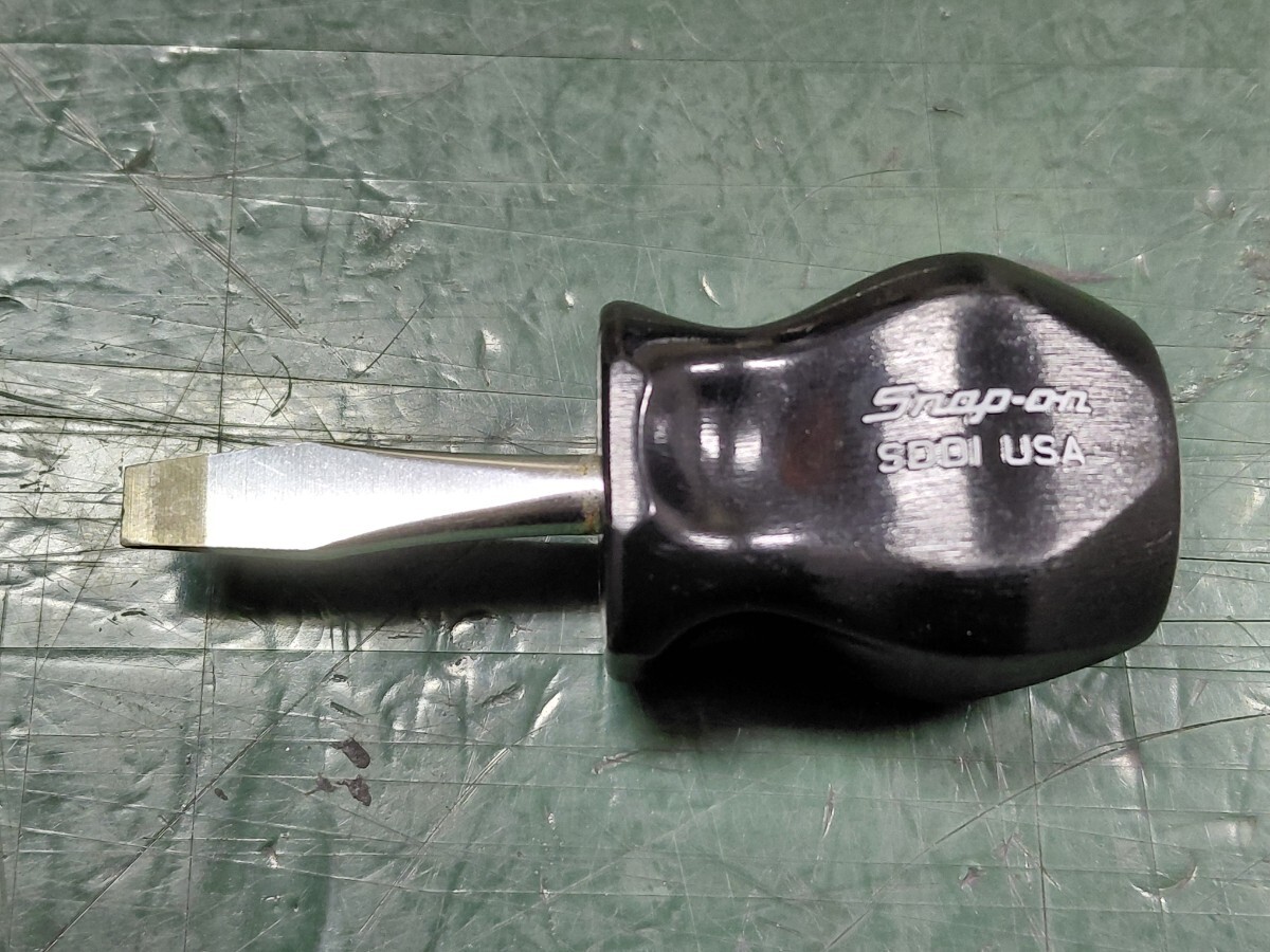スナップオン マイナス スタッビドライバー SDD1 旧グリップ Snap-on拍卖