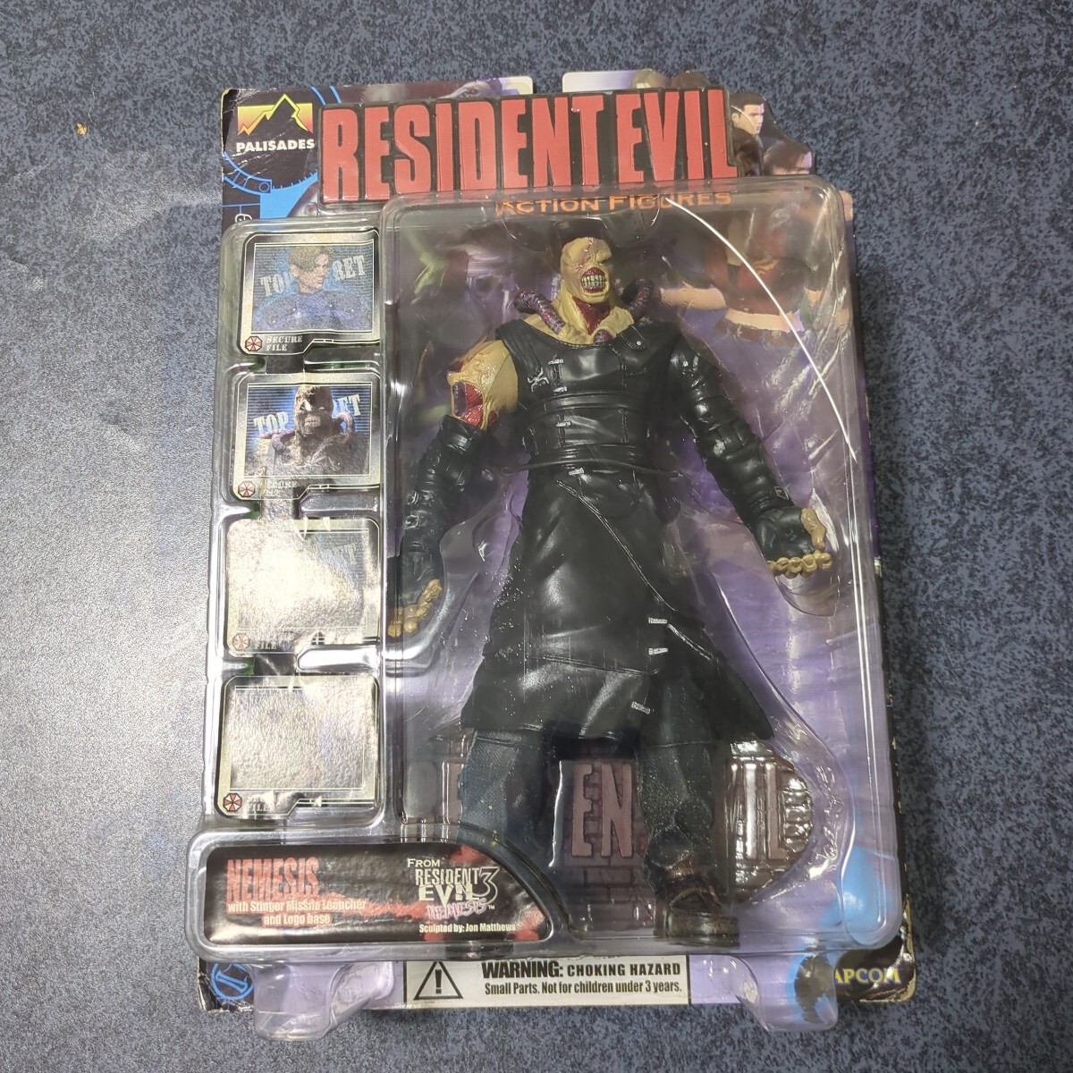 レア 外国 パリセイズ PARISADES RESIDENT EVIL ACTION FIGURES NEMESIS ネメシス フィギュア 未開封 BIOHAZARD バイオハザード カプコン拍卖