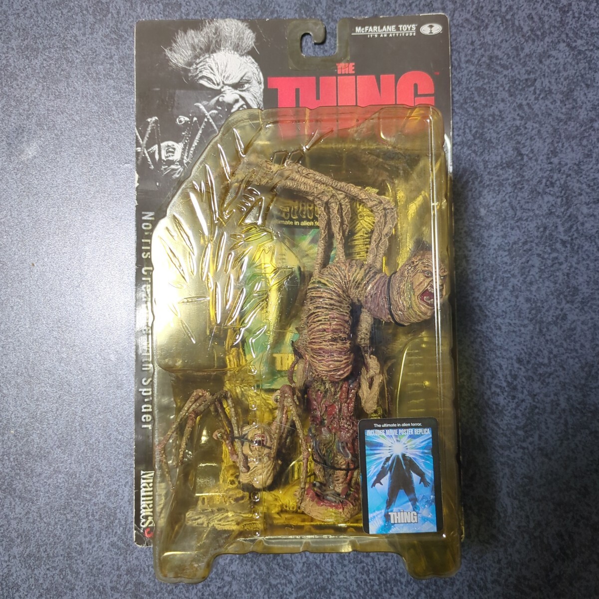 未開封 マクファーレントイズ ムービーマニアックス 遊星からの物体X ノリスモンスター&スパイダーヘッド THE THING レトロ レア 当時物拍卖