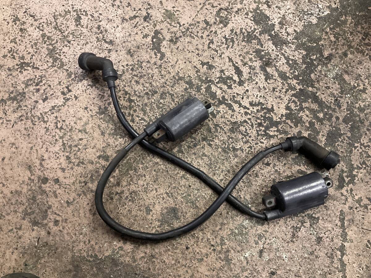 ドラッグスター250 純正 イグニッションコイル VG02J ヤマハ プラグキャップ DragStar キャブ車 動作確認済み拍卖