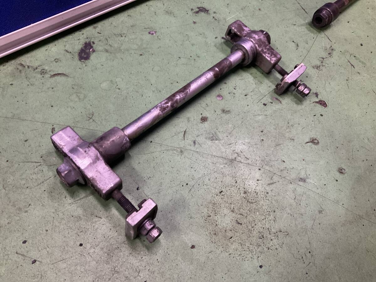 ドラッグスター 250 VG02J 純正 リア アクスルシャフト カラー チェーンスライダー ヤマハ拍卖