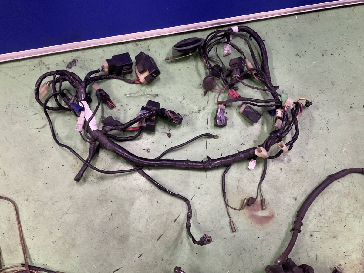 ヤマハ ドラッグスター 250 VG02J 純正 メインハーネス リレー ヒューズボックス ホーン 実動車両から取り外し拍卖