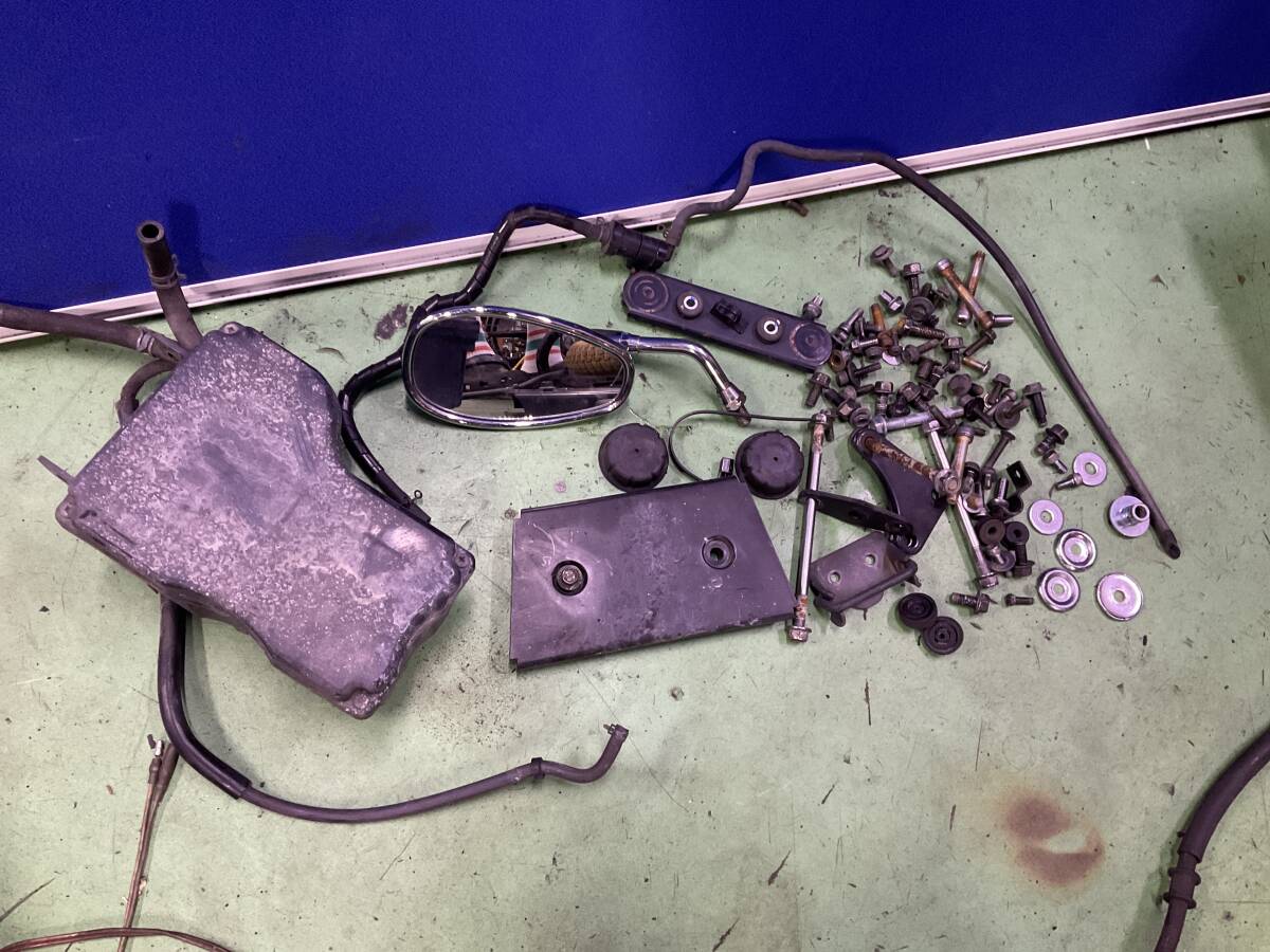 ドラッグスター 250 VG02J 純正 シートステー スプロケット カバー Fスプロケット ネジ等 ヤマハ拍卖