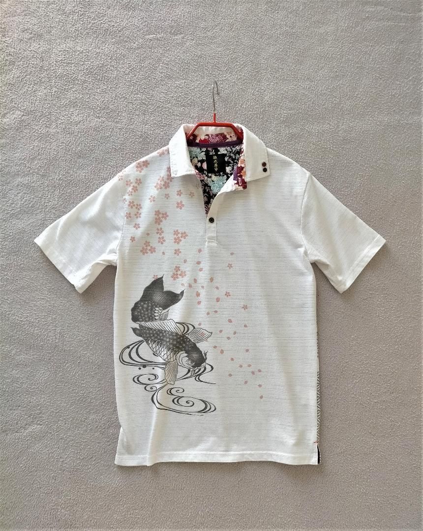 和柄 ポロシャツ M 251030-30拍卖