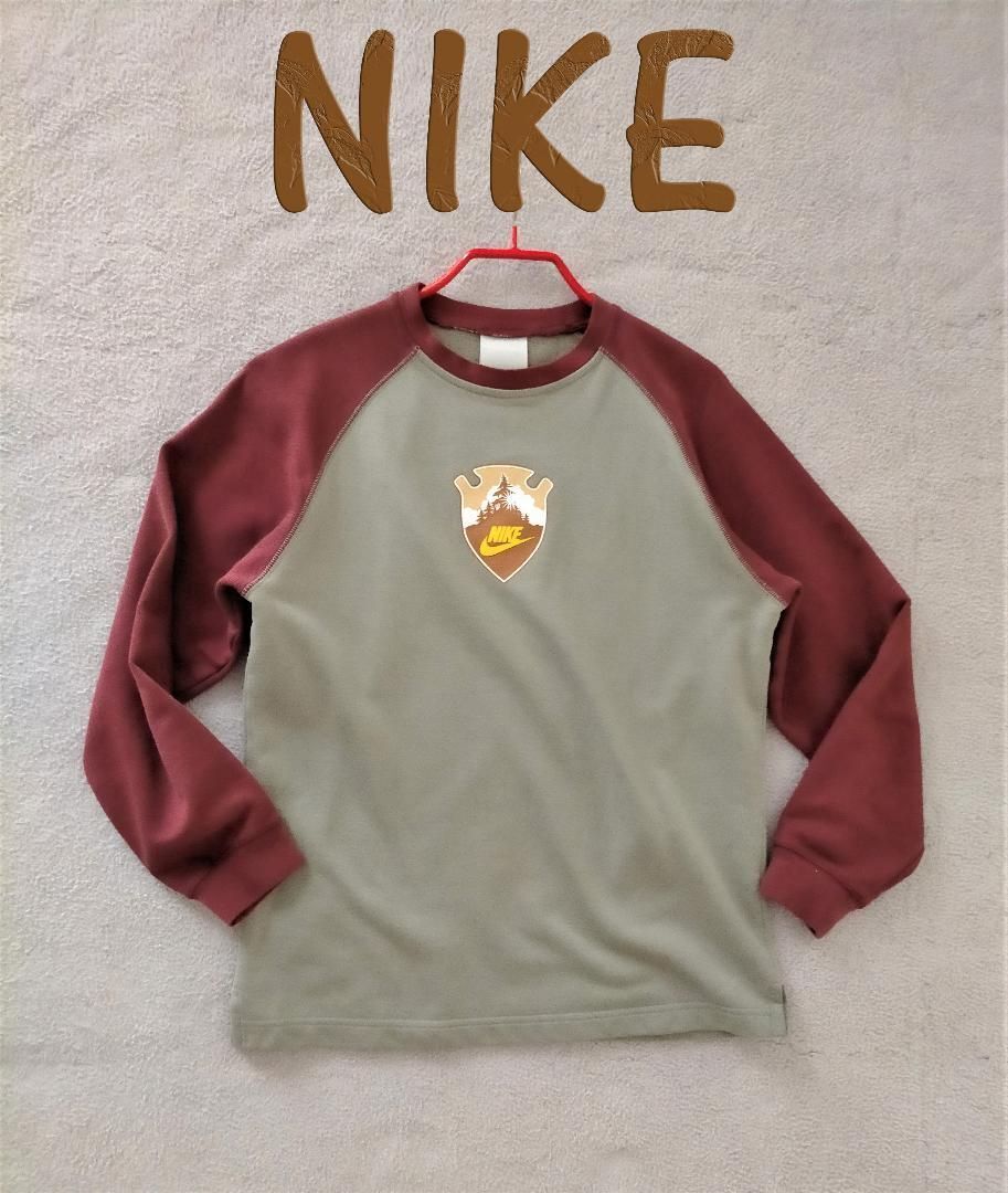 NIKE ナイキ ラグランスリーブカットソー M 150 m35419291618拍卖