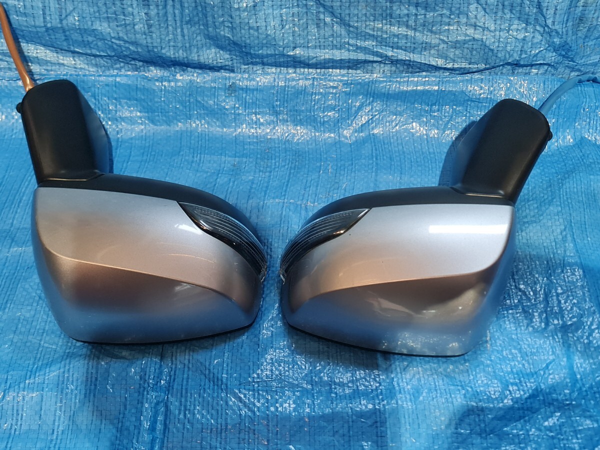スバル インプレッサ DBA-GP7純正 ドアミラー サイドミラー 左右セット GJ6-GJ7-GP6 銀色拍卖