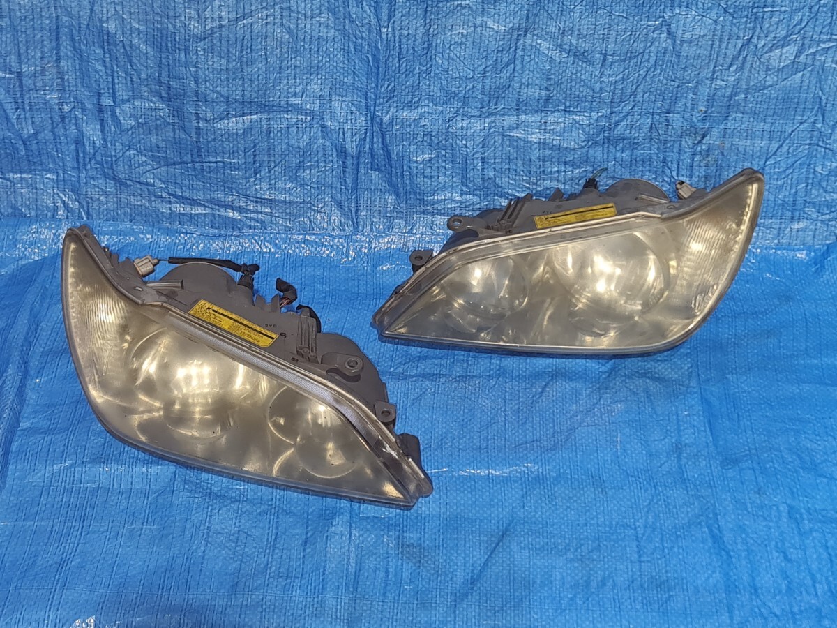 トヨタ アルテッツァ SXE10 GXE10 純正 ヘッドライト 左右 セット KOITO 53-17拍卖