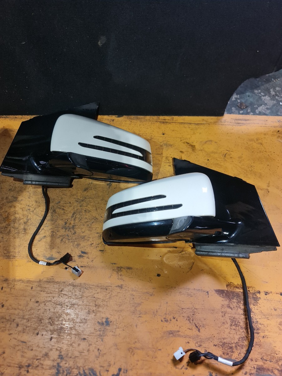 ベンツ Bクラス DBA-246242 サイドミラー ドアミラー (W246) 色: 白 左右セット拍卖