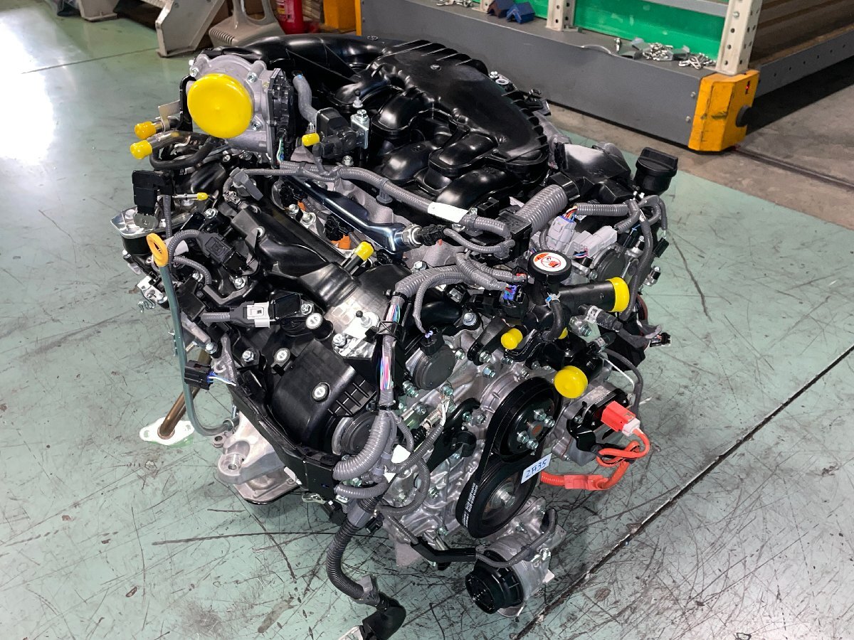 超低走行 ほぼ新品 保証付き 動画あり 2017年 GWZ100 レクサス LC500h 純正 エンジン 8GR-FXS ハーネス付 LEXUS エンジンASSY 37857 2F35拍卖