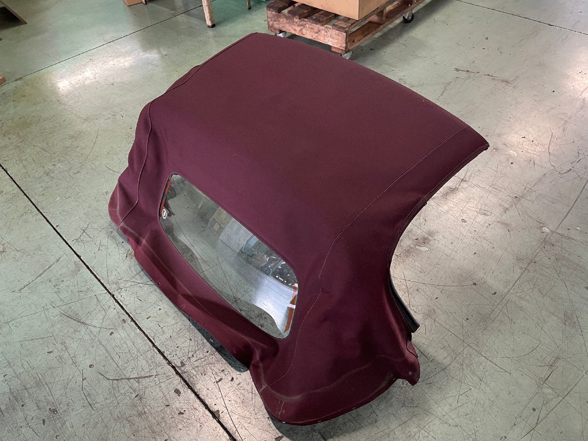 破れ無し! レア! 限定カラー! ロードスター ND5RC 100周年 特別記念車 幌 ホロ ソフトトップ ダークチェリー 赤 その他外装 38143 PZ14拍卖