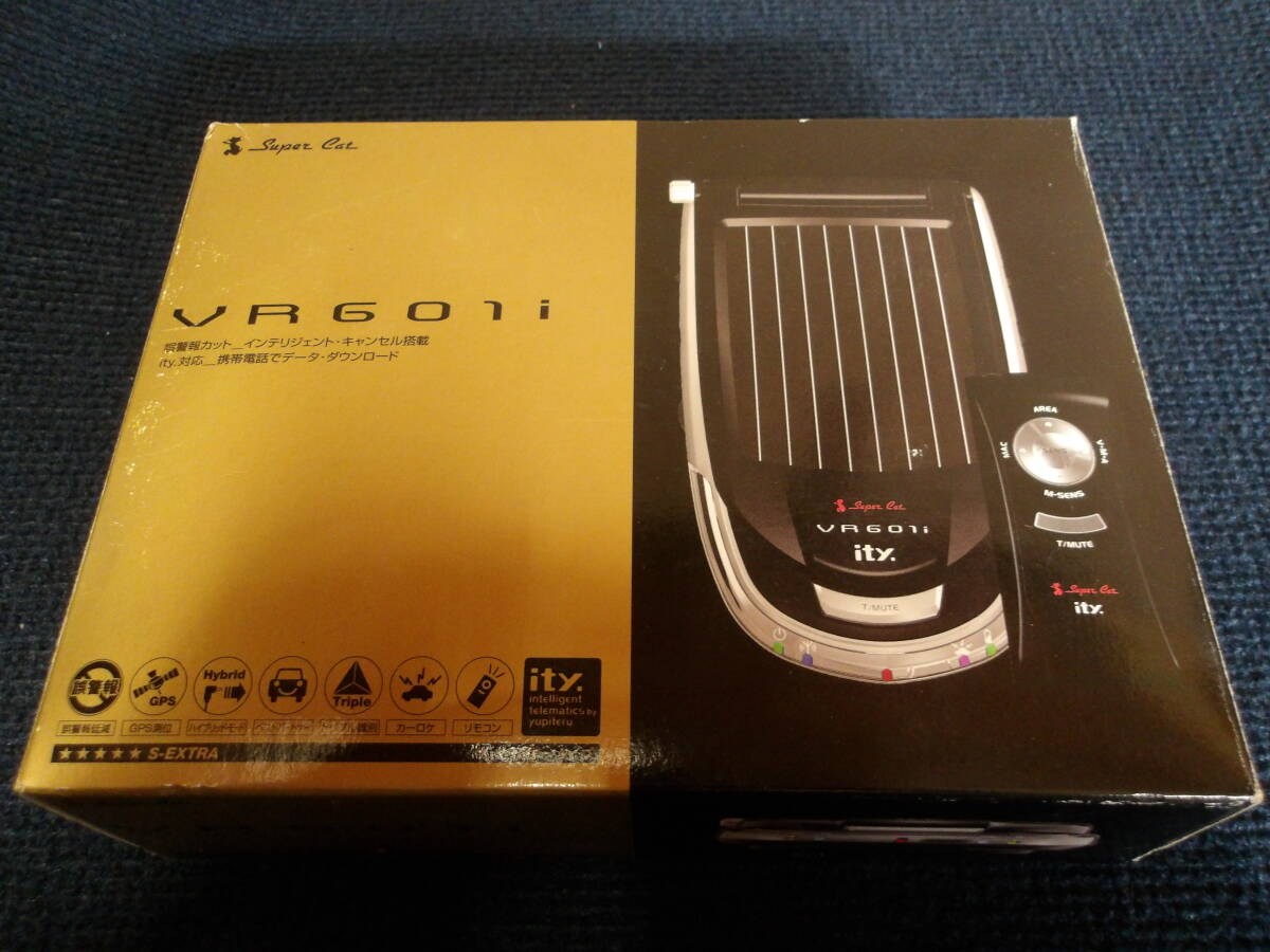 スーパーキャット VR601i (GPSアンテナ一体型コードレスレーダー探知機)(NH倉庫:管理303)拍卖