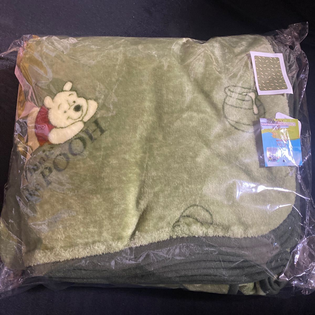 くまのプーさん★フランネルボアブランケット★毛布★200×140cm★超BIGサイズ拍卖