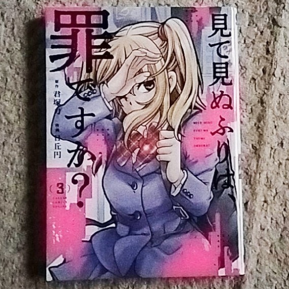 漫画『見て見ぬふりは、罪ですか?』3巻《些細な悪事も許さない正義マン見参》君塚力拍卖