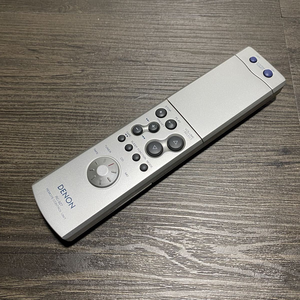 中古 美品 DENON デノン オーディオリモコン RC-927 正常動作品 保証あり拍卖