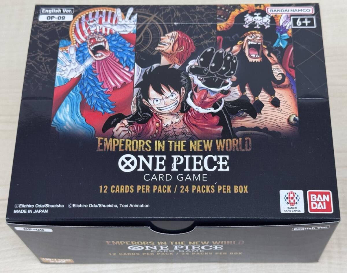 BANDAI バンダイ  ONE PIECEカード【英語版】EMPERORS IN THE NEW WORLD BOX(新たなる皇帝)拍卖