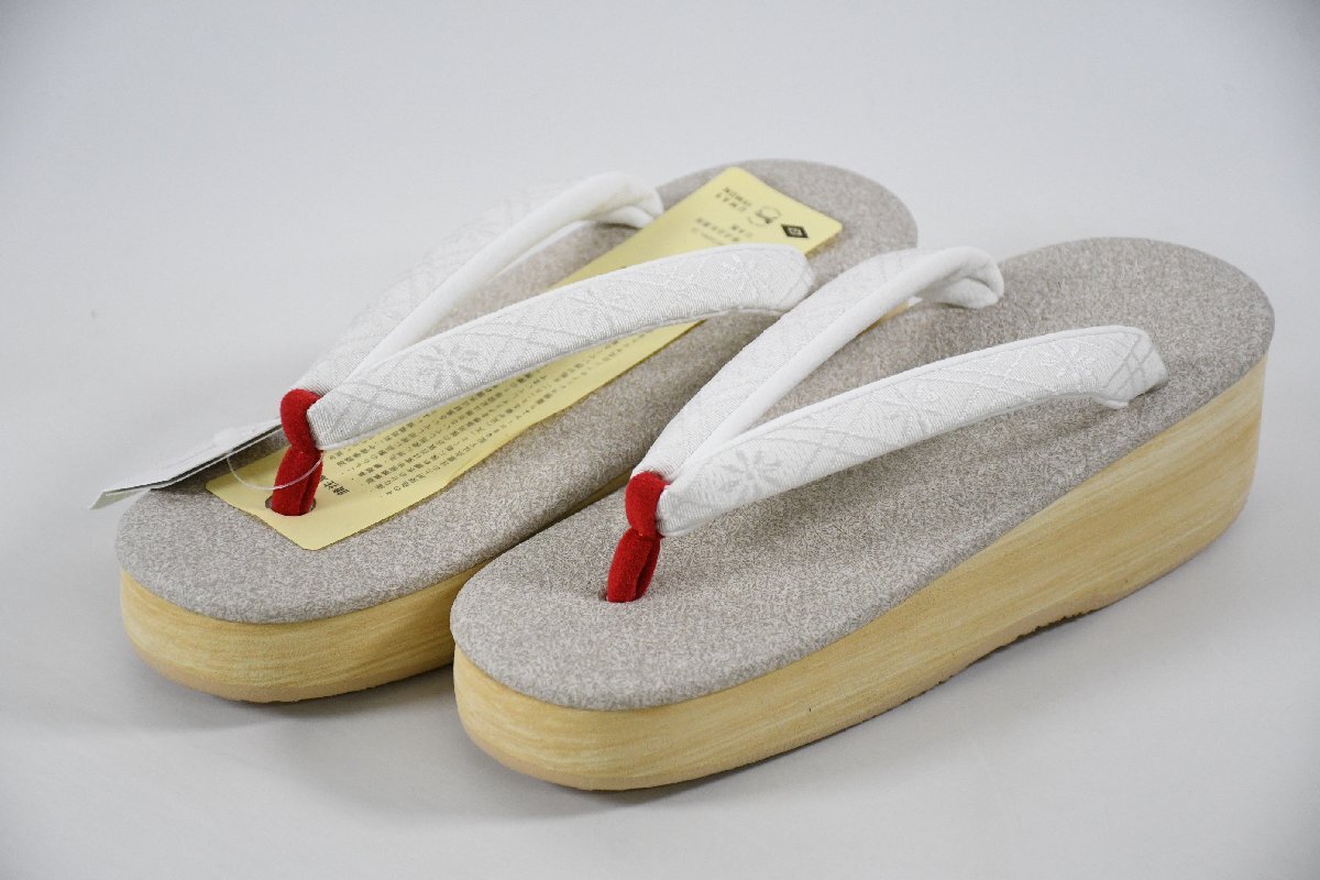 カレンブロッソ カフェぞうり 博多織 博多鼻緒 菱屋 草履 Mサイズ レディース 女性 履物 日本製 Calen Blosso拍卖