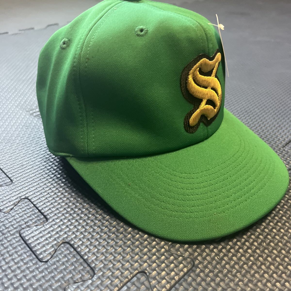 新品未使用◇REWARDベースボールキャップ 90s グリーン キャップ 帽子 野球帽拍卖