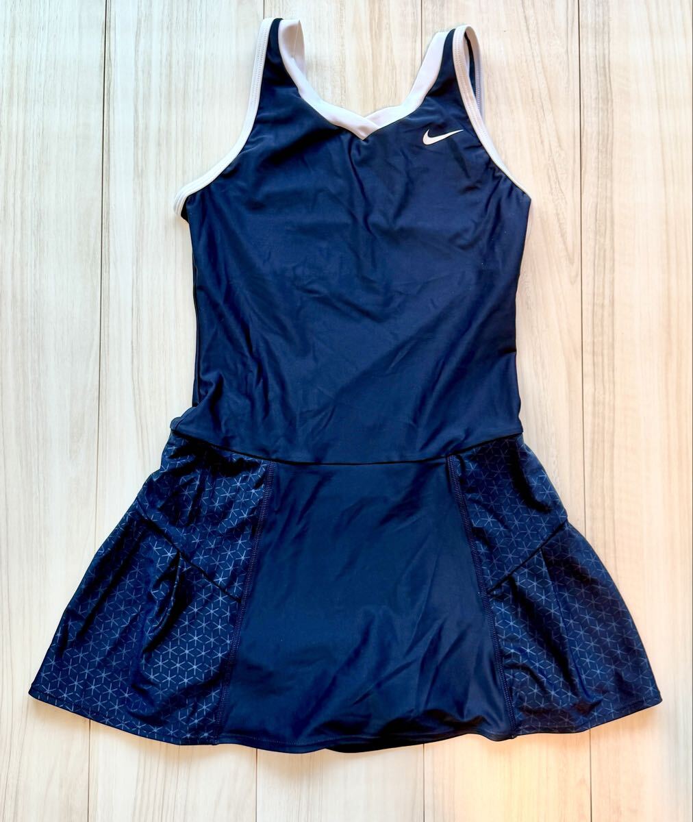 NIKE ナイキ スクール水着 競泳 ジュニア 170サイズ【美品】 女児拍卖