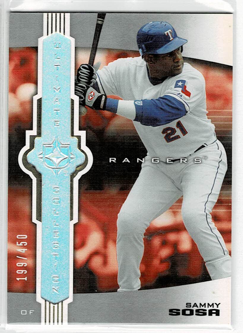 2007 UD Ultimate Collection Sammy Sosa /450拍卖