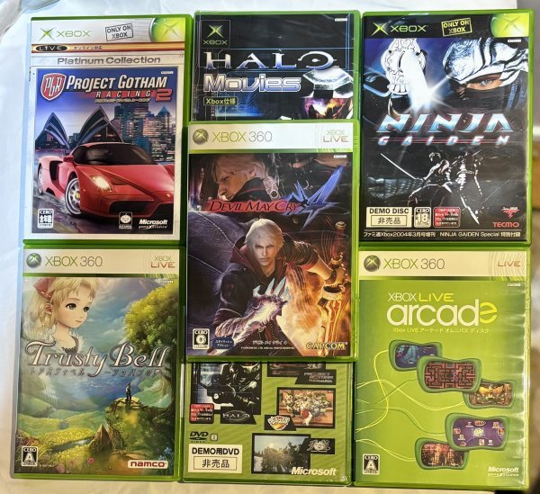 XboxとXbox360 体験版 デモソフト 非売品等 7本拍卖