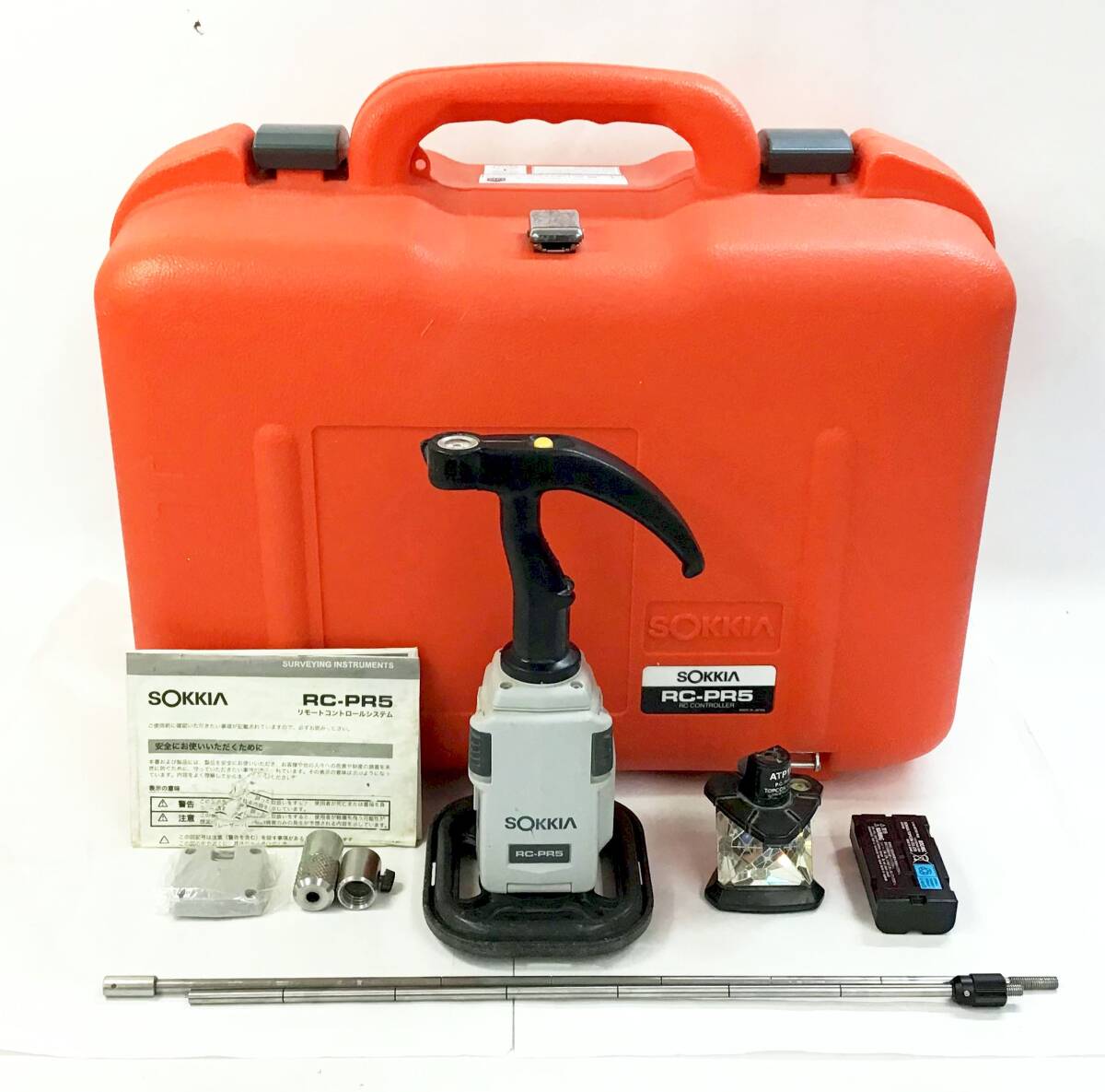 通電OK SOKKIA RC-PR5 リモートコントロールシステム リモートキャッチャー 測量機 本体 ケース付き ソキア 工具 工事拍卖