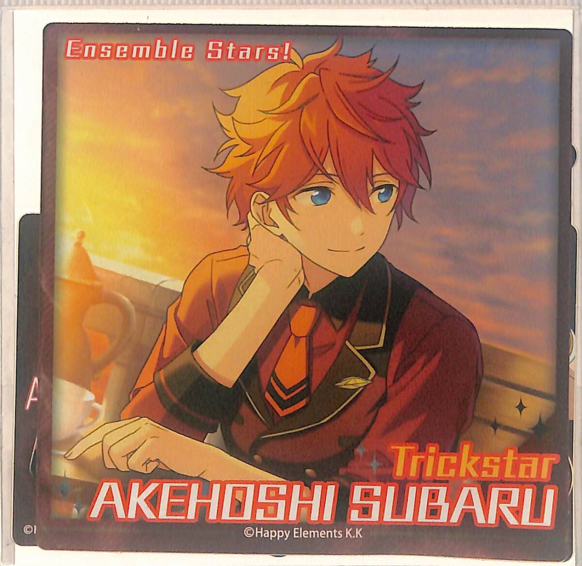 同梱可 明星スバル メタルステッカーセット(3枚組) 「あんさんぶるスターズ!」 UN039拍卖