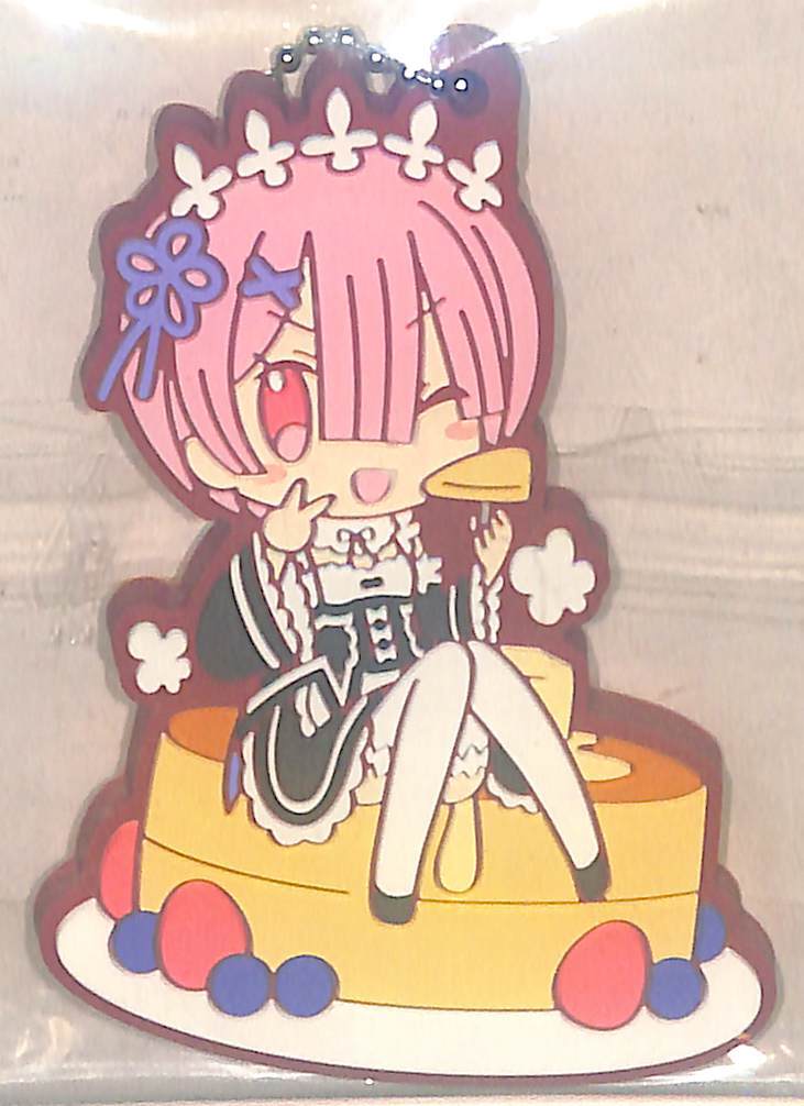 同梱可 ラム ラバーキーホルダー 「一番くじ Re:ゼロから始める異世界生活-あま~い春がきた!どれから食べる?-」 F賞 RE0006拍卖