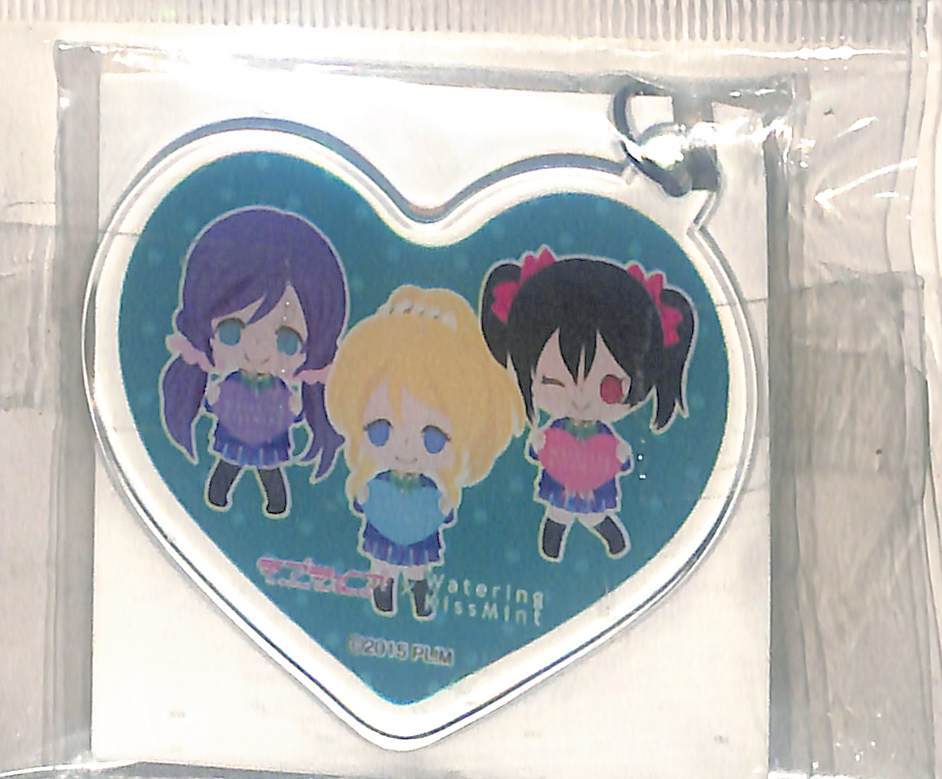 同梱可 ラブライブ! × キスミント コラボ ハート型 緑 LL125拍卖