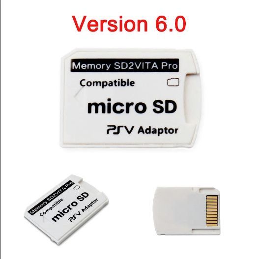 送料無料 SD2VITA microSDアダプター PlayStation Vita メモリーカード変換アダプター Ver 6.0 互換品拍卖