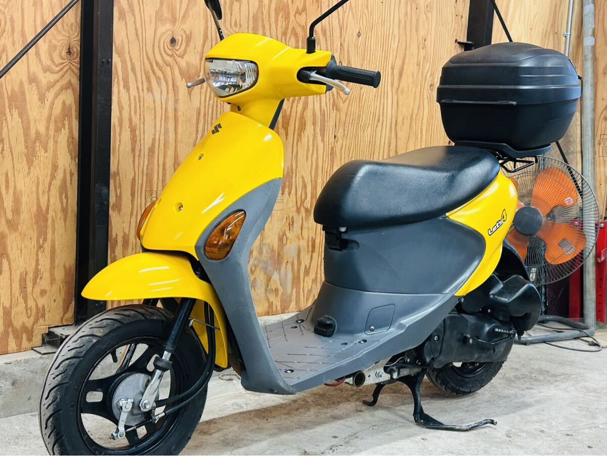 ★エンジン始動 バッテリーオイル新品★スズキ レッツ4 CA45A 低燃費 各部点検済み エンジン好調 売り切り 埼玉県川口市より拍卖