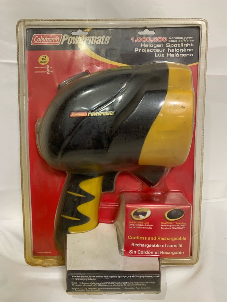 70【未開封】Coleman Powermate 1,000,000カンデラパワー ハロゲン スポットライト 1円〜拍卖