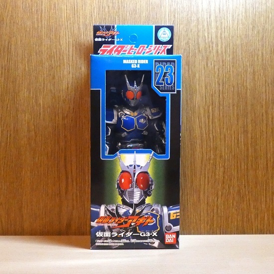 仮面ライダー アギト G3ーX ライダーヒーローシリーズ 23 フィギュア ソフビ 2003 バンダイ 東映 BANDAI 特撮 拍卖