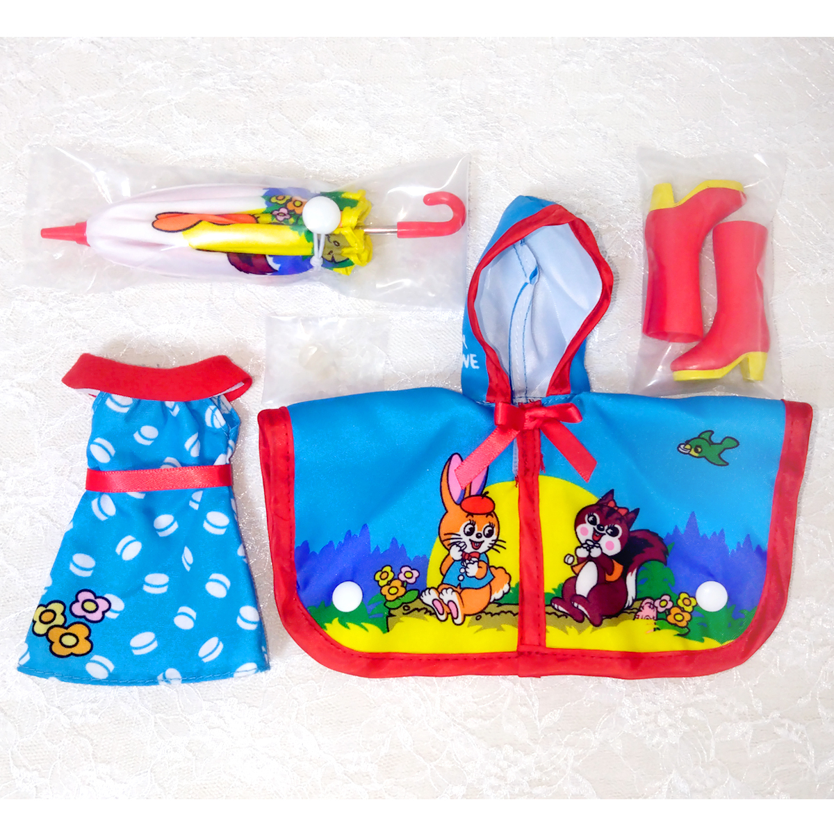 クッピーラムネだいすきリカちゃん コラボ 洋服セット アウトフィット拍卖