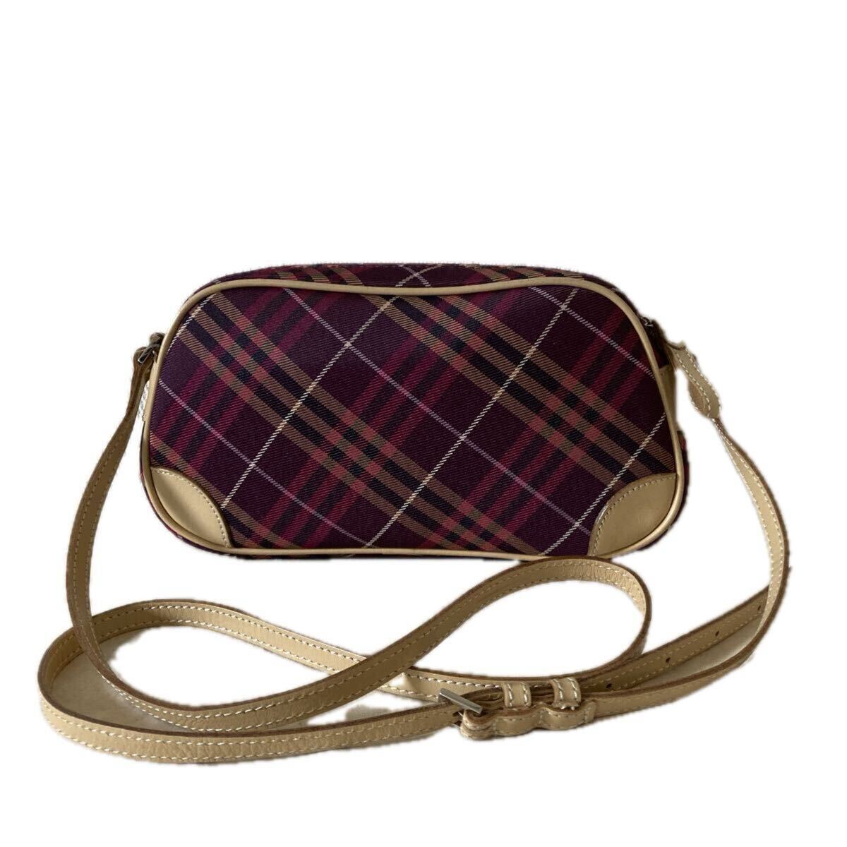 BURBERRY BLUELABEL バーバリーブルーレーベル ショルダーバッグ拍卖