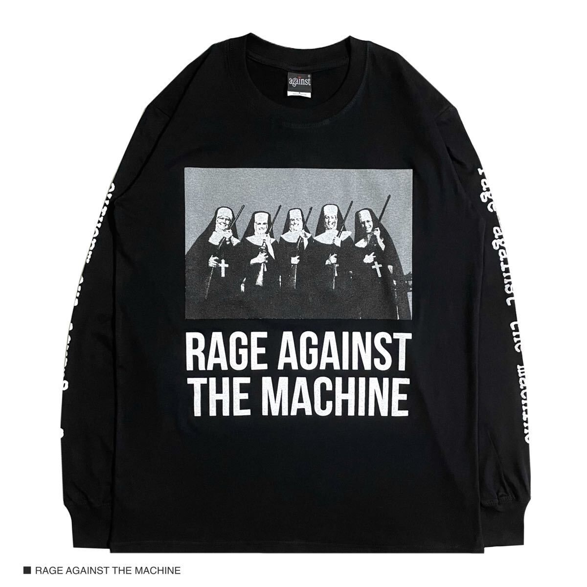 RAGE AGAINST THE MACHINE レイジアゲインストザマシーン XL 長袖 ロングTシャツ ロンT バンドT拍卖