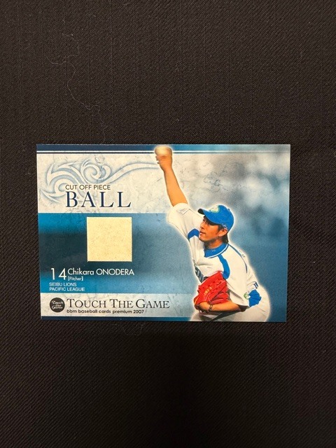 2007BBM タッチ・ザ・ゲーム ボールカード 小野寺力 埼玉西武ライオンズ Touch the Game拍卖