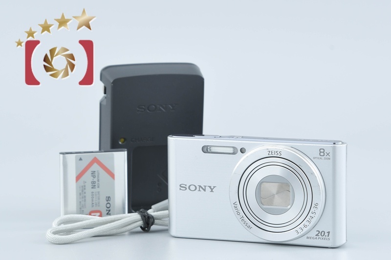 【中古】SONY ソニー Cyber-Shot DSC-W830 シルバー コンパクトデジタルカメラ拍卖