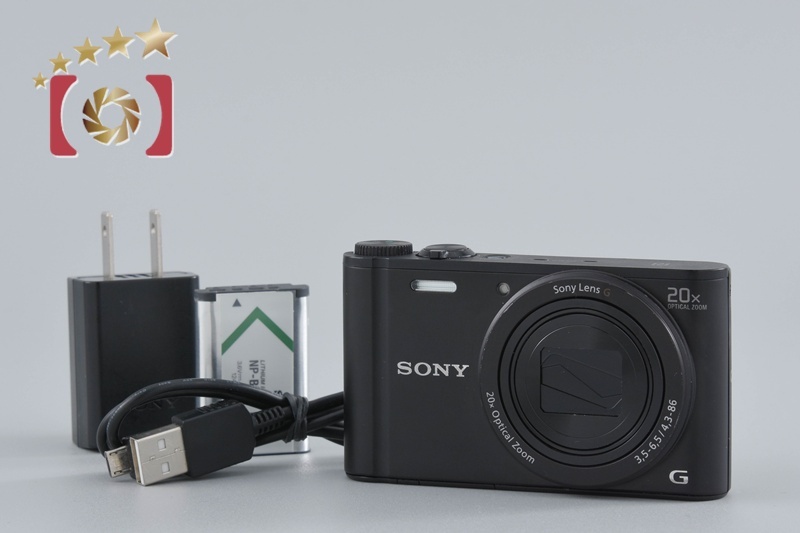 【中古】SONY ソニー Cyber-shot DSC-WX350 ブラック コンパクトデジタルカメラ拍卖