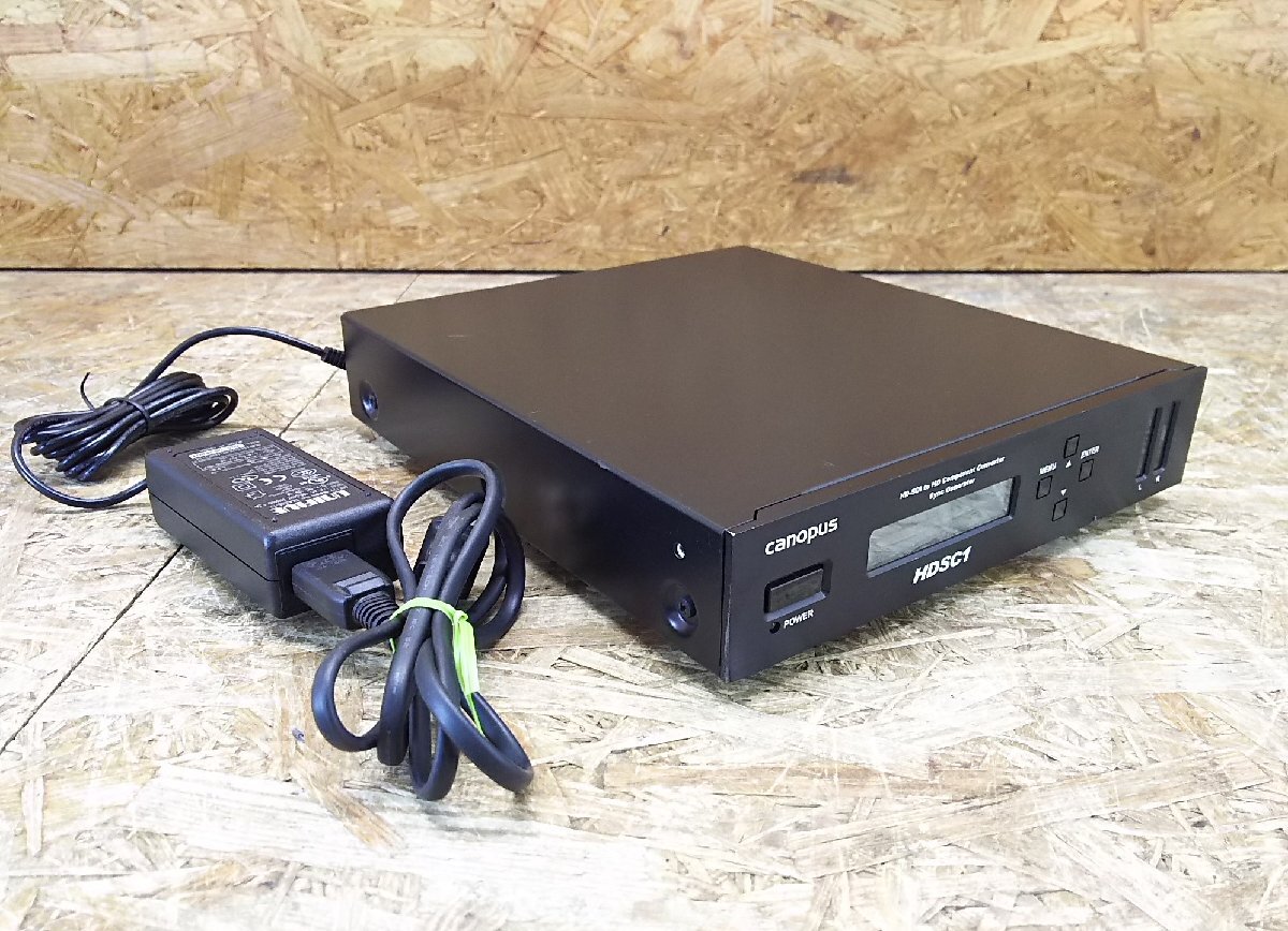 ◎カノープス canopus HDSC1 HD-SDI to HD component converter sync generator【動作確認済み】◎Z-2629拍卖