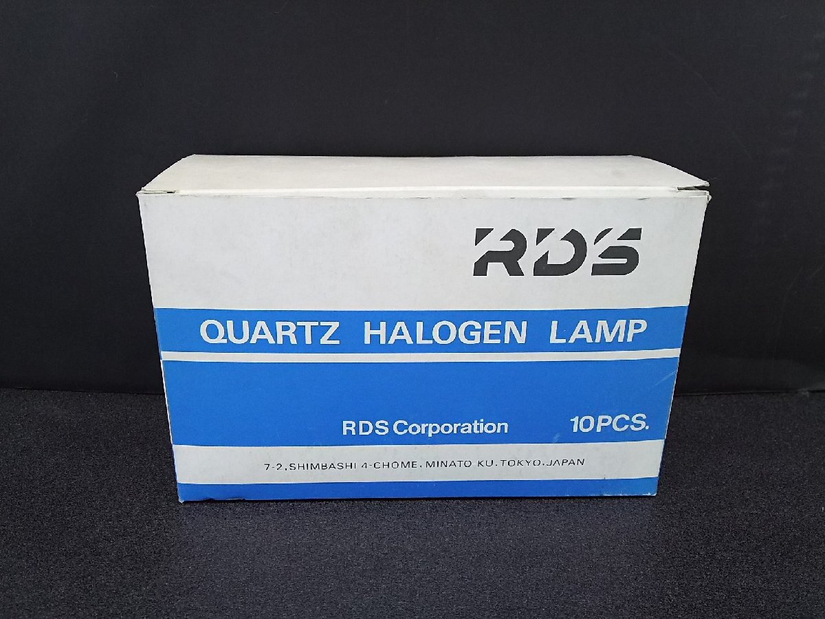◎新品未使用長期保管品 RDS株式会社 JPD-100-1000C 口金 R7s クオーツハロゲン電球 ハロゲンランプ 10個セット◎L-589拍卖