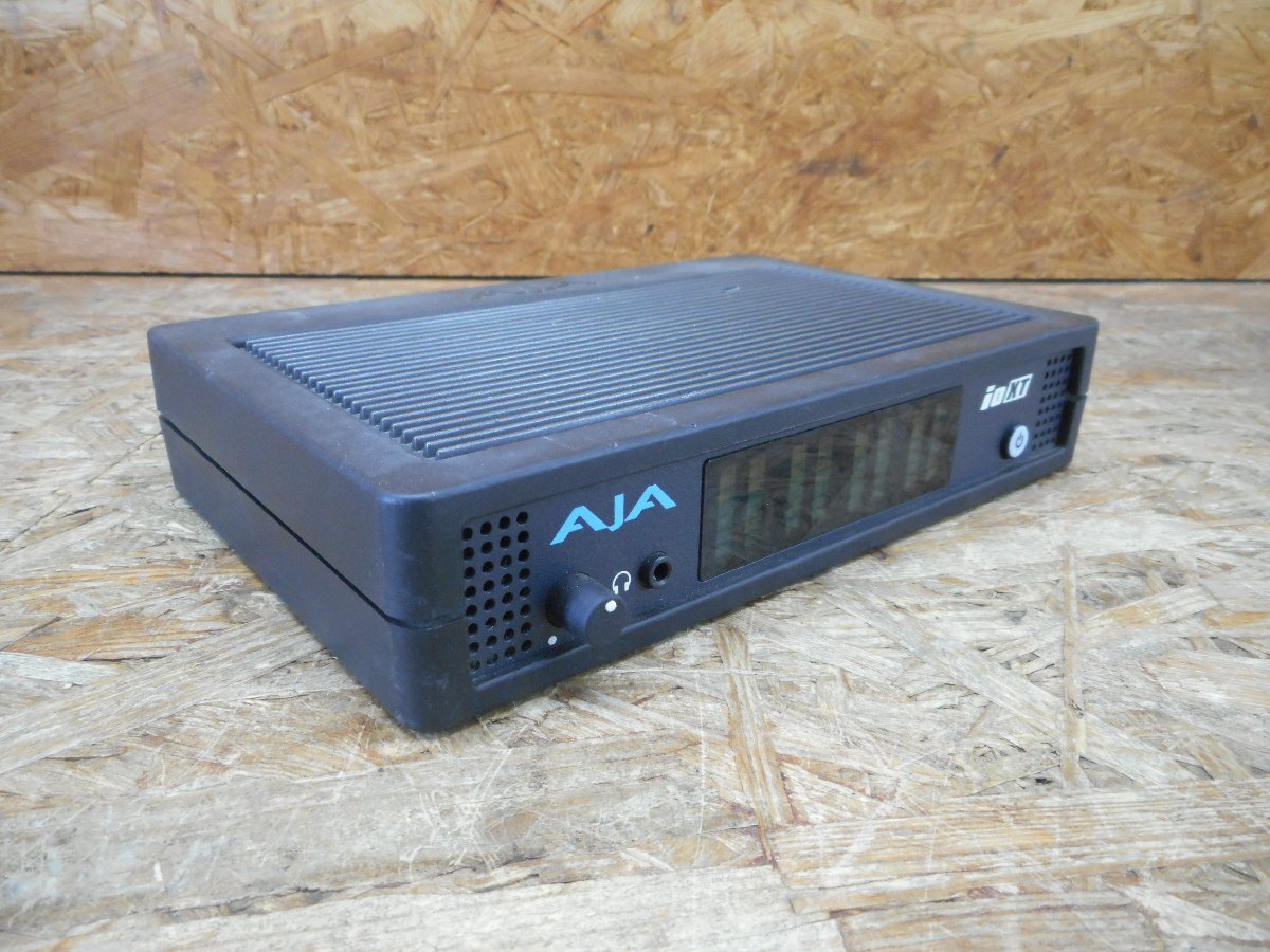 ◎【通電のみ確認】AJA io KT Thunderbolt対応ポータブル I/Oデバイス 現状品◎Z-3220拍卖
