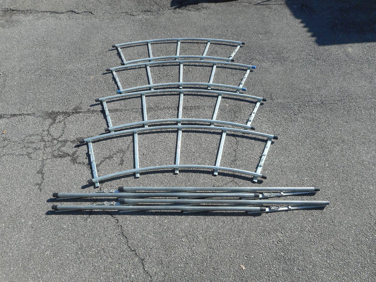 ◎【ご来店限定】Egripment Track イグリップレール 6fit×2 カーブ×4 レール撮影機材 移動車用レール 現状品◎Z-3234拍卖